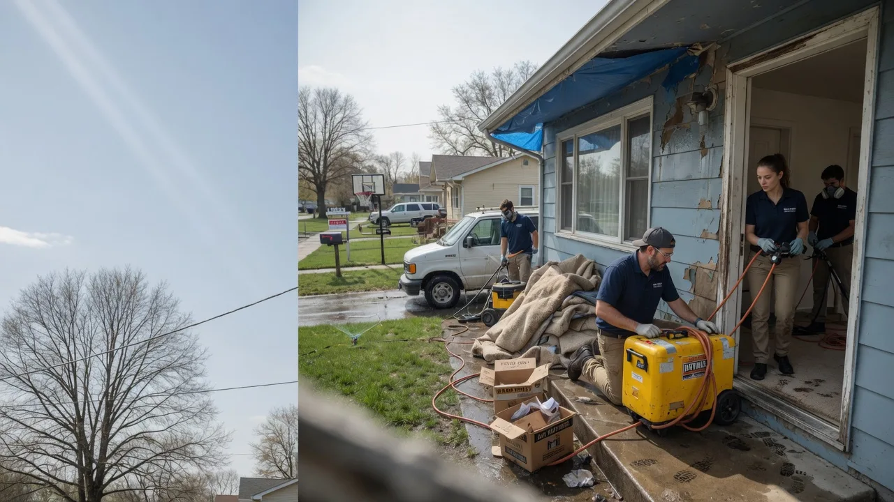 Basement Flood Cleanup in Saint George, KS near me